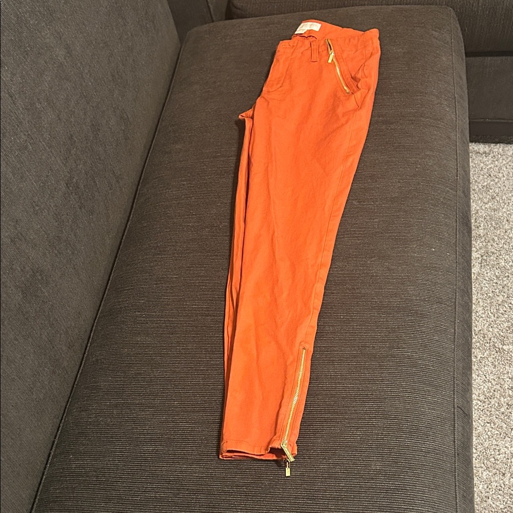 Michael Kors Orange Skinny Pants